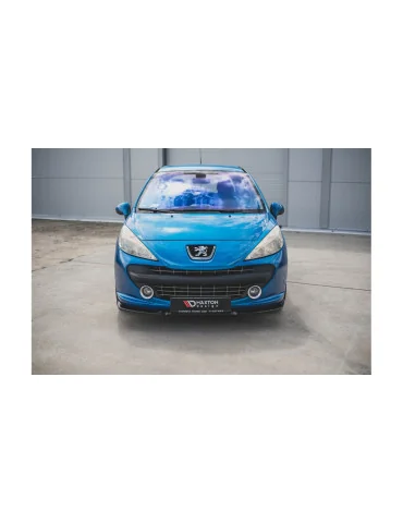 Lame avant Peugeot 207 Sport noir brillant