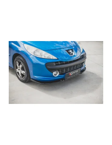 Lame avant Peugeot 207 Sport noir brillant
