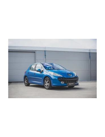 Lame avant Peugeot 207 Sport noir brillant