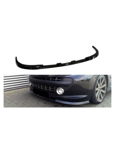 Lame avant Peugeot 207 avant restylage noir brillant