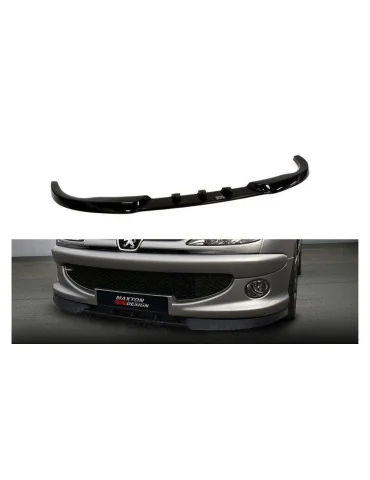 Lame avant Peugeot 206 GTi / S16 / CC noir brillant