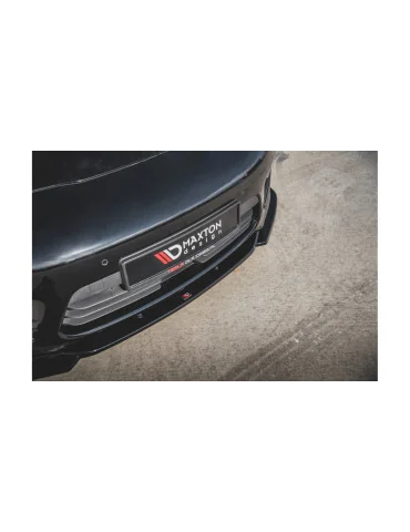 Lame avant Porsche Panamera Turbo 970 restylée v.2 noir brillant