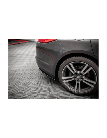 Splitters latéraux arrière Porsche Panamera / Diesel 970 noir brillant
