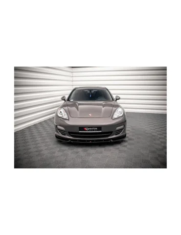 Lame avant Porsche Panamera / Diesel 970 v.2 noir brillant