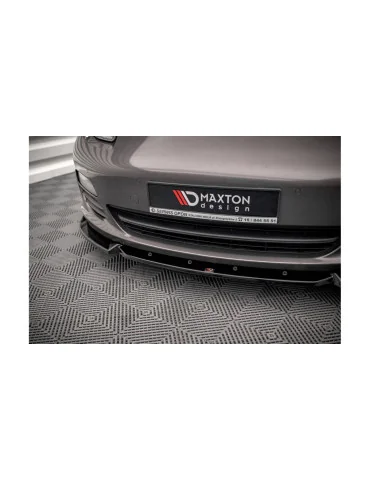 Lame avant Porsche Panamera / Diesel 970 v.2 noir brillant