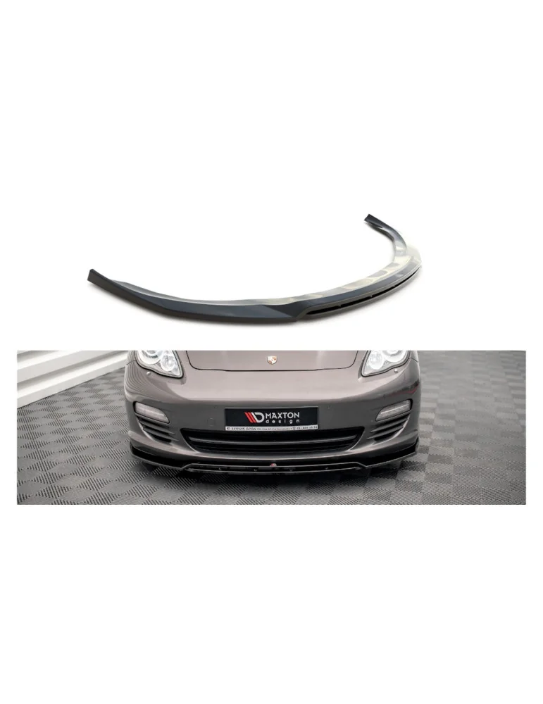 Lame avant Porsche Panamera / Diesel 970 v.1 noir brillant