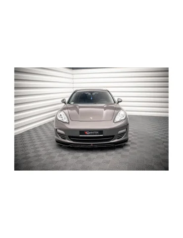 Lame avant Porsche Panamera / Diesel 970 v.1 noir brillant