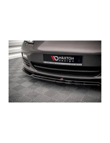 Lame avant Porsche Panamera / Diesel 970 v.1 noir brillant