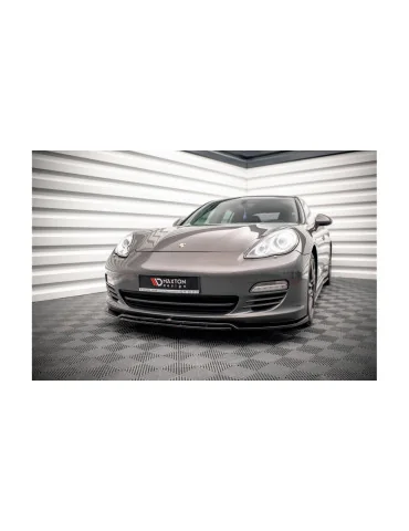 Lame avant Porsche Panamera / Diesel 970 v.1 noir brillant