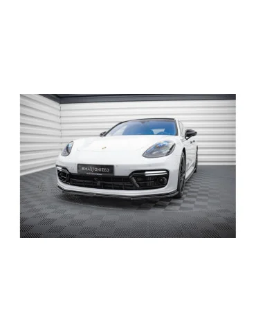 Lame avant Porsche Panamera GTS 971 noir brillant