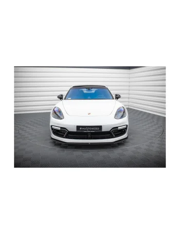 Lame avant Porsche Panamera GTS 971 noir brillant