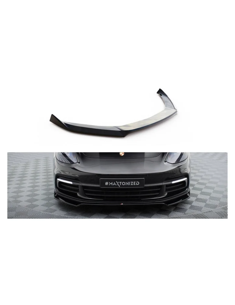 Lame avant Porsche Panamera E-Hybrid 971 v.2 noir