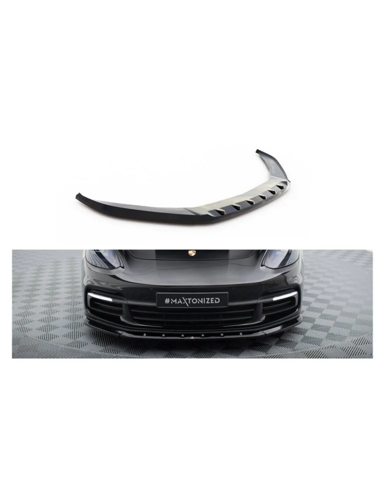 Lame avant Porsche Panamera E-Hybrid 971 v.1 noir