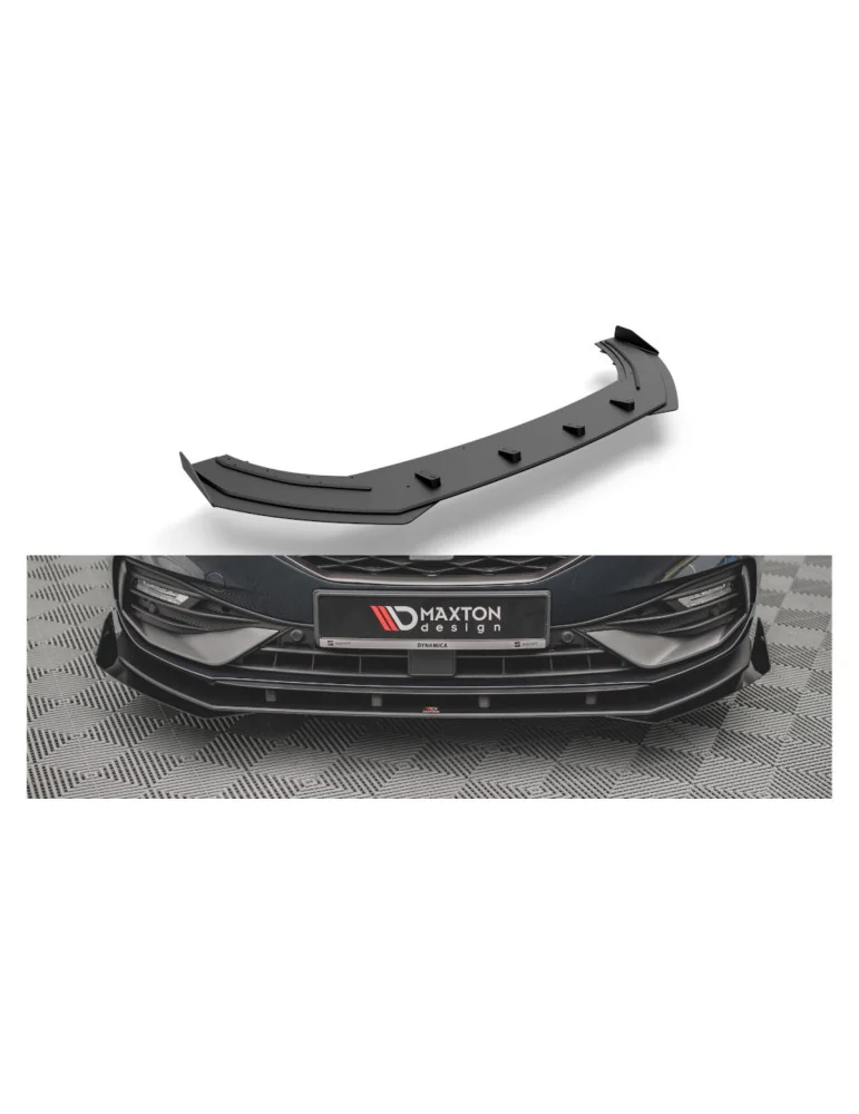 Lame avant Street Pro + flaps Seat Leon FR IV noir