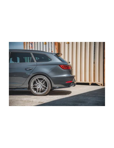 Splitters latéraux arrière v.3 Seat Leon III Cupra ST 2017-2020