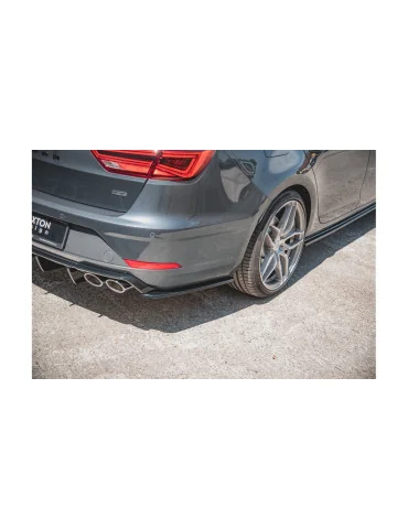 Splitters latéraux arrière v.2 Seat Leon III Cupra ST 2017-2020