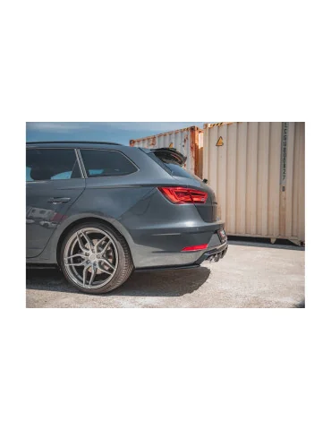 Splitters latéraux arrière v.2 Seat Leon III Cupra ST 2017-2020