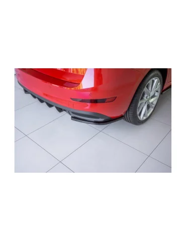 Splitters latéraux arrière Skoda Scala depuis 2019 noir brillant