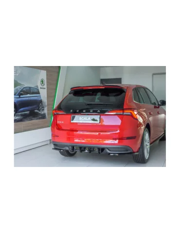 Splitters latéraux arrière Skoda Scala depuis 2019 noir brillant