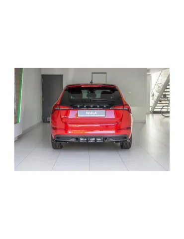 Splitters latéraux arrière Skoda Scala depuis 2019 noir brillant