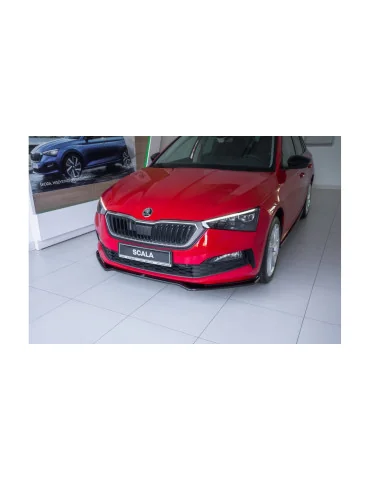 Lame avant v.2 Skoda Scala depuis 2019 noir brillant