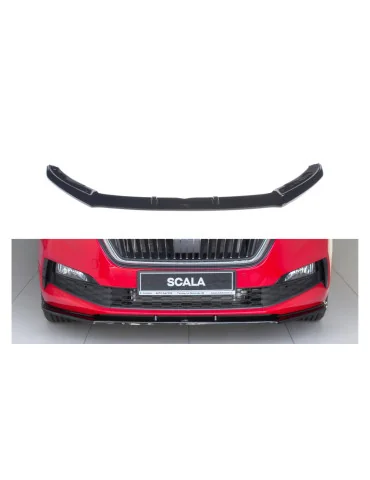 Lame avant v.1 Skoda Scala depuis 2019 noir brillant