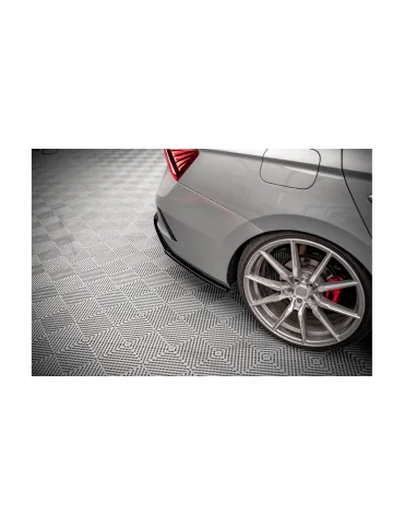Splitters latéraux arrière v.3 Skoda Octavia IV RS noir brillant