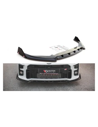 Lame avant v.2 + flaps Toyota GR Yaris IV depuis 2020 noir
