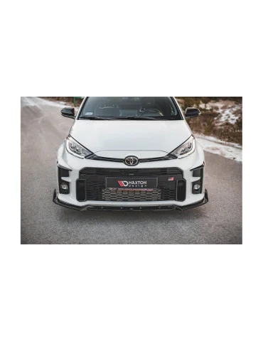 Lame avant v.2 + flaps Toyota GR Yaris IV depuis 2020 noir