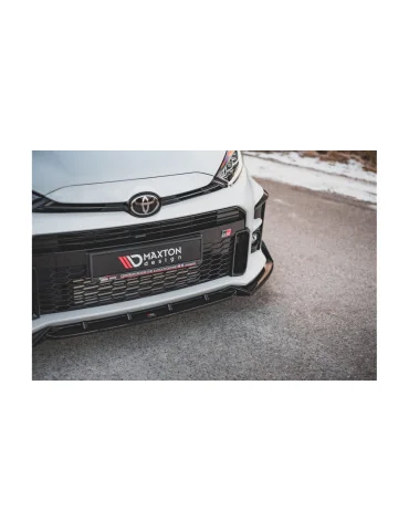 Lame avant v.2 + flaps Toyota GR Yaris IV depuis 2020 noir