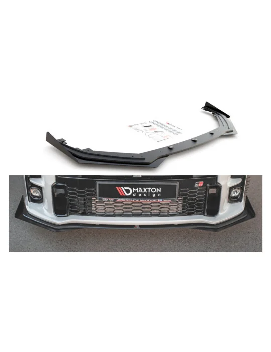 Lame avant Racing Durability et flaps GR Yaris IV noir Maxton Design