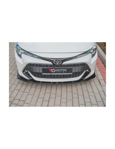 Lame avant v.1 Toyota Corolla XII depuis 2019 noir brillant