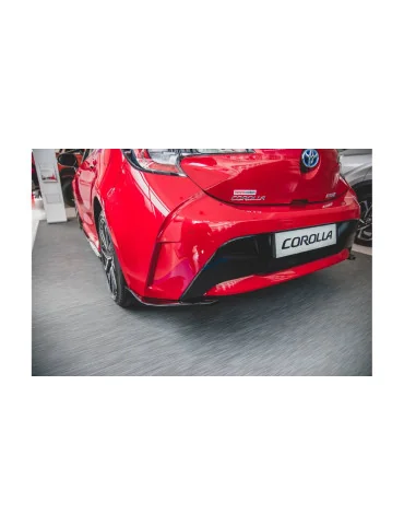 Splitters latéraux arrière Toyota Corolla XII Hatchback noir brillant