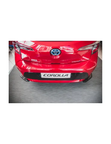Splitters latéraux arrière Toyota Corolla XII Hatchback noir brillant