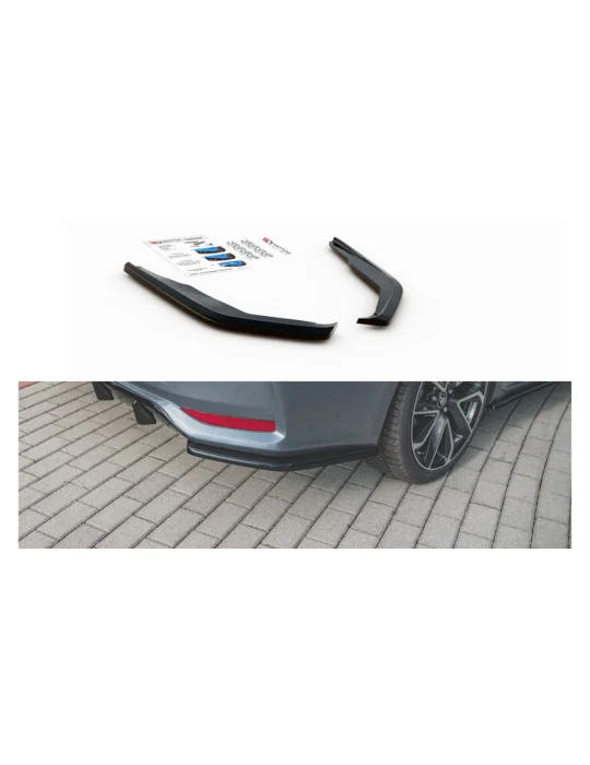 Splitters latéraux arrière Corolla XII berline noir brillant Maxton Design