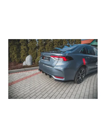 Splitters latéraux arrière Toyota Corolla XII berline noir brillant