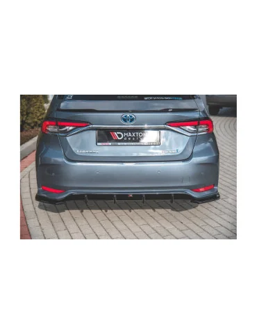 Splitters latéraux arrière Toyota Corolla XII berline noir brillant