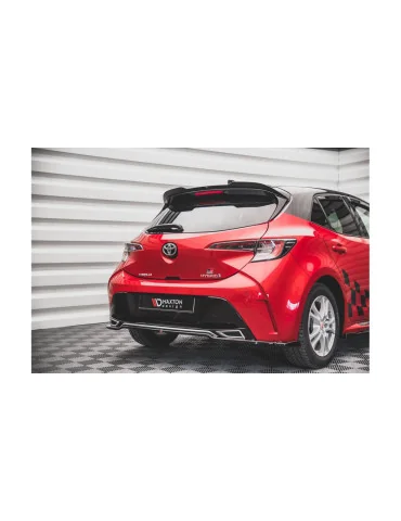 Splitter arrière central Corolla XII GR Sport Hatchback noir brillant
