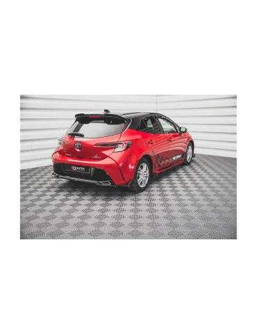 Splitter arrière central + flaps Corolla XII GR Sport noir brillant