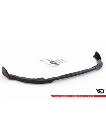 Splitter arrière central + flaps Corolla XII GR Sport noir brillant