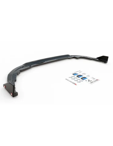 Splitter arrière central + flaps Corolla XII GR Sport noir brillant