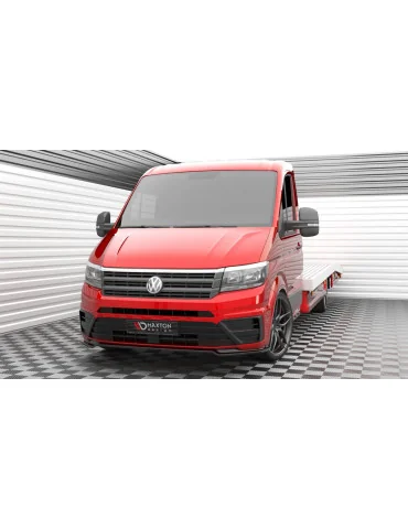 Splitter avant Volkswagen Crafter II depuis 2016 v.2 noir