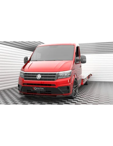 Splitter avant Volkswagen Crafter II depuis 2016 v.1 noir