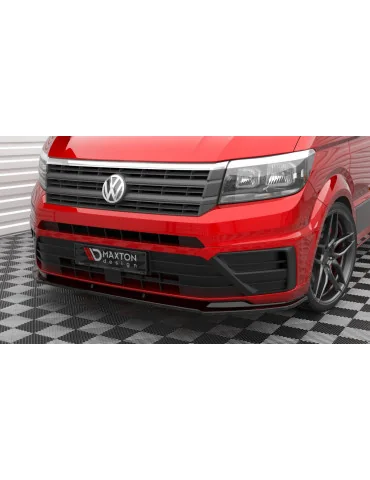 Splitter avant Volkswagen Crafter II depuis 2016 v.1 noir