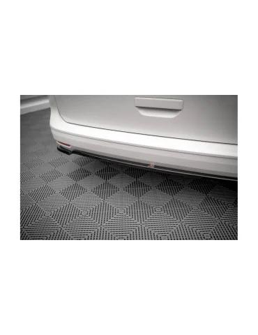 Splitter arrière central Volkswagen Caddy V noir brillant