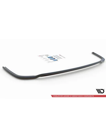 Splitter arrière central Volkswagen Caddy V noir brillant