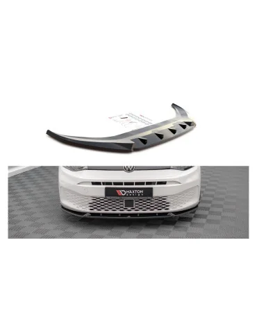 Splitter avant Volkswagen Caddy V depuis 2020 v.2 noir brillant