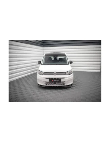 Splitter avant Volkswagen Caddy V depuis 2020 v.2 noir brillant