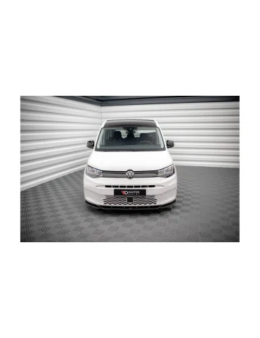 Splitter avant Volkswagen Caddy V depuis 2020 v.1 noir brillant