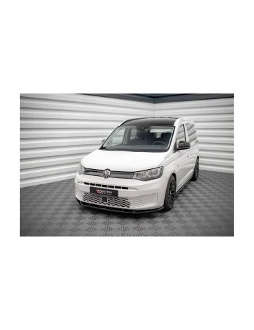 Splitter avant Volkswagen Caddy V depuis 2020 v.1 noir brillant